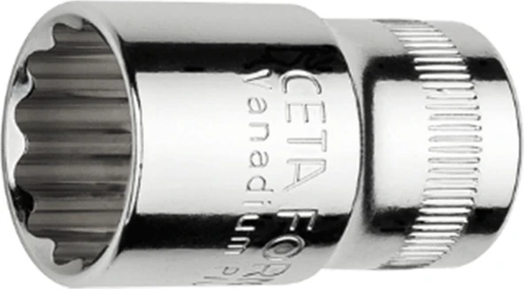 Ceta Form 1/2"12 Köşe Lokma Anahtar-25 mm / Kartlı C22-B25X ürün görseli 1
