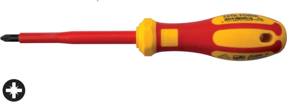 Ceta Form G03-001-080 Izoleli Pozitriv Uç TORNAVIDA VDEPZ1X80 mm ürün görseli 1
