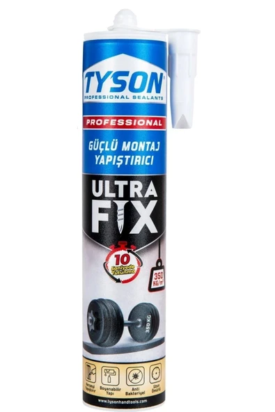 TYSON Ultra Fix Güçlü Montaj ve Korniş Yapıştırıcısı 290ml ürün görseli 1