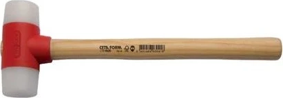 Ceta Form Ceta Ağaç Saplı Plastik Çekic 40 mm L12-40 ürün görseli 1