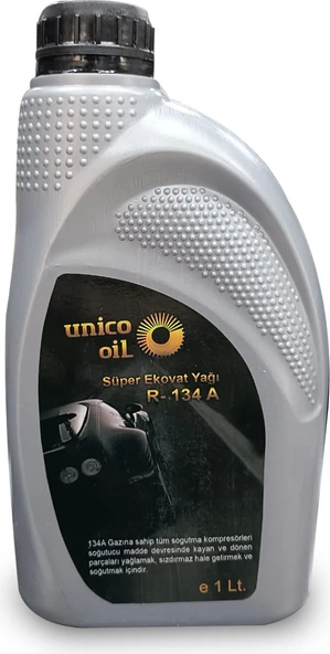 Unico Oil Klima Kompresör Ekovat Yağı R134A 1 Litre ürün görseli 1