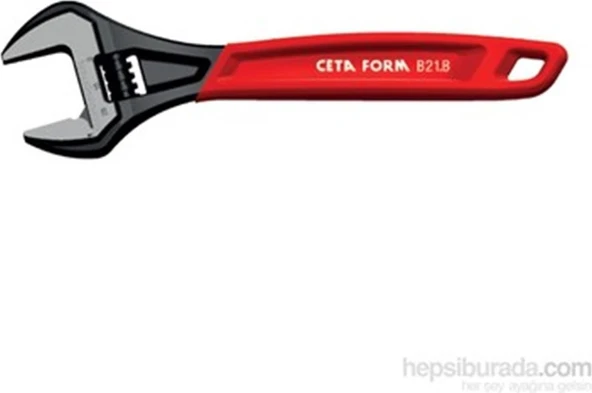 Ceta Form Kurbağacık Anahtar/fosfat Kaplı-Pvc SAPLI-200 mm-8" B21-200B ürün görseli 1