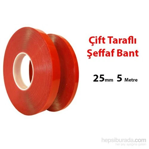 Carspeed Şeffaf Bant 25Mmx5metre ürün görseli 1