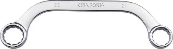 Ceta Form 11X13MM B20-1113 Yıldız Iki Ağız Yarım Ay Anahtar ürün görseli 1