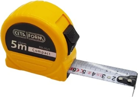 Ceta Form P05-0525 5m x 25MM Compact Şerit Metre ürün görseli 1