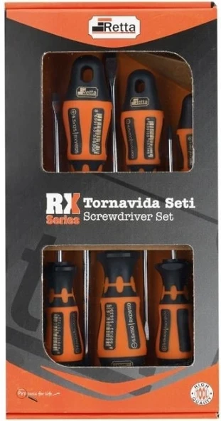 Retta RX Serisi 7 Parça Tornavida Seti RXS7000 - Resim 2