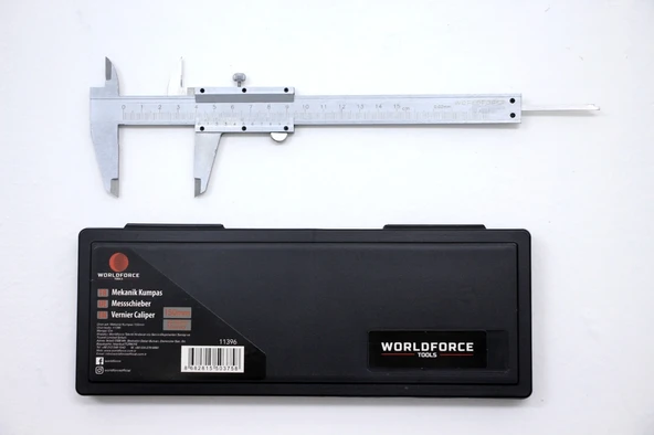 Worldforce 150MM Mekanik Kumpas Paslanmaz Metal Profesyonel ürün görseli 1