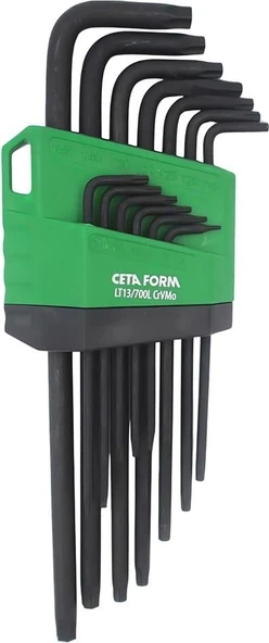 CETA FORM Torx Allen Anahtar Takımı Uzun 13 Parça ürün görseli 1