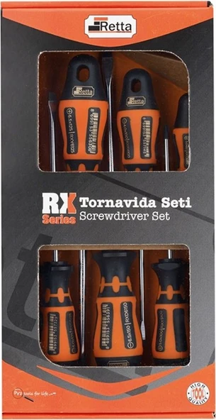 Retta RXS-6000 Tornavida Seti 6 Lı Rx Serisi ürün görseli 1