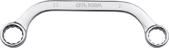 Ceta Form Yıldız Iki Ağız Yarım Ay Anahtar 10X12 mm ürün görseli 1