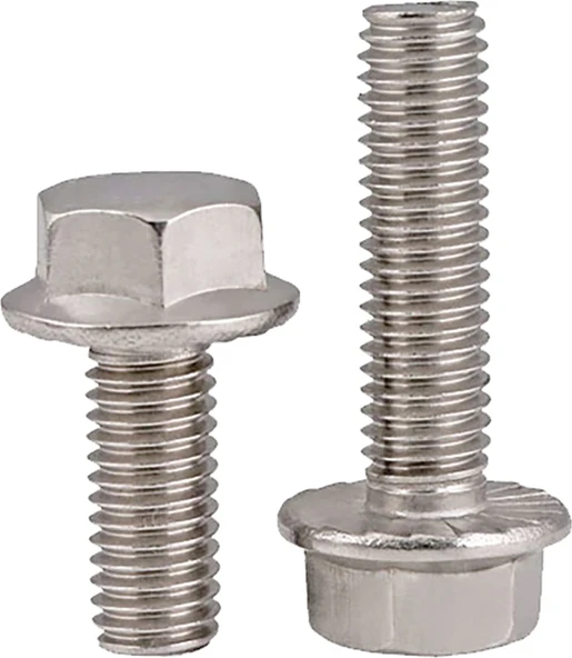 Dorf Civata Standart 25'li Paket Dın 6921.S Flanşlı Akb Tırtıllı 10.9 Metrik 8X1,25X25/25 ürün görseli 1