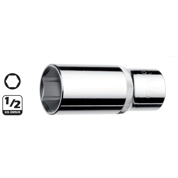 Ceta Form C24-H19 19 Mm 1/2” 6 Köşe Derin Lokma Anahtar ürün görseli 1
