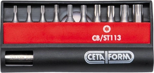 Ceta Form CB/ST113 Bits Uç Takımı 11 Parça (Torx) (1 Adet) ürün görseli 1