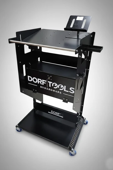 Dorf Launch Sehpası Laptop ve Tablet Için Kilitli Dolaplı ürün görseli 1