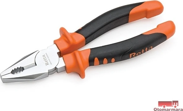Retta Pense 180 RKP0180 Ergonomik Tasarımlı Yumuşak Saplı Mat Krom Kaplama Özellikli Dayanıklı Alet ürün görseli 1