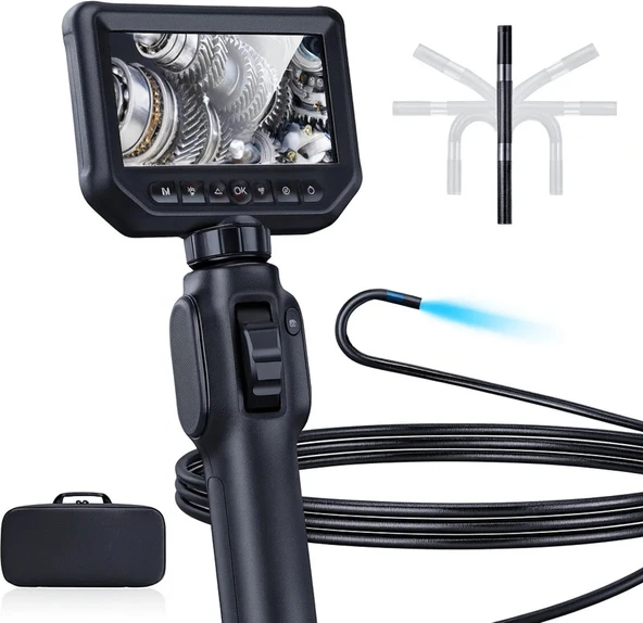 Dorf 4.3 Inç Endoskopi Cihazı 2 Mp 6 mm Kamera Boroskop Motor İçi Görüntüleme ürün görseli 1