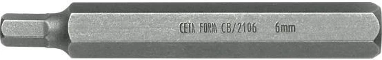 Ceta Form CB/2108G Sıkıştırma Yuvalı Allen Bits Uç-Uzun Tip 8X75 mm ürün görseli 1