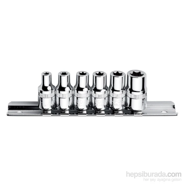 Ceta Form C06-R06 6 Parça 1/4” Dış Torx Lokma Anahtar Takımı ürün görseli 1