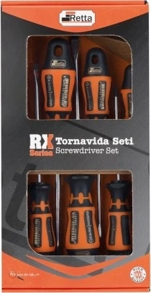 Retta RX Serisi 7 Parça Tornavida Seti RXS7000 ürün görseli 1