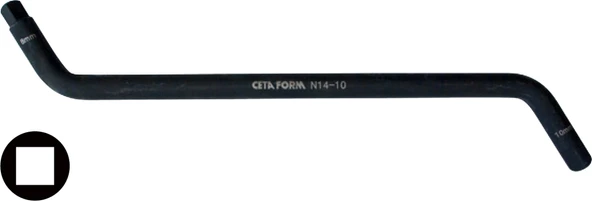 Ceta Form N14-10 Karter Tapa Anahtarı 8X10 285 Mm ürün görseli 1