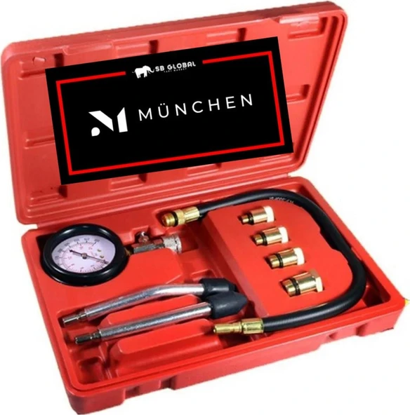 München Motor Kompresyon Test Cihazı - Kiti Benzinli Araçlar ürün görseli 1