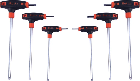 Retta T Torx Deliksiz Anahtar Takımı 6'lı ürün görseli 1
