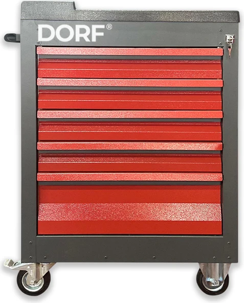 Dorf Tools 5 Çekmeceli Dolu Takım Arabası – Profesyonel Set ürün görseli 1