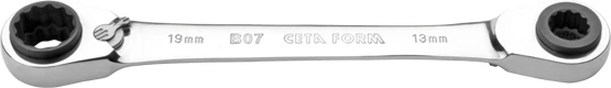 Ceta Form B07-B01 4 Lü C-Gear Cırcırlı Kombine Anahtar ürün görseli 1