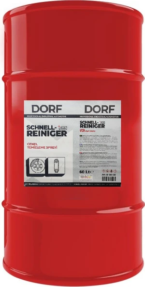 Dorf Genel Temizleme Sıvısı Balata Sıvısı Parça Yıkama 60 Litre Varil ürün görseli 1