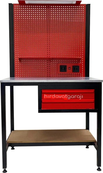 Hırdavat Garajı 1 Metre 1 Çekmeceli Takım Çalışma Tezgahı ürün görseli 1