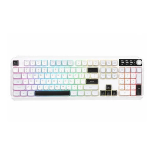 Jedel K511 Gaming & Ofis Klavyesi - Multimedia Kontrol Tuşlu - Dayanıklı USB Oyuncu Klavye Beyaz ürün görseli 1