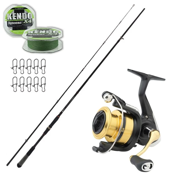 Daiwa RS 3000 - Daiwa Rx 244cm 10-35gr Spin Olta Seti ürün görseli 1
