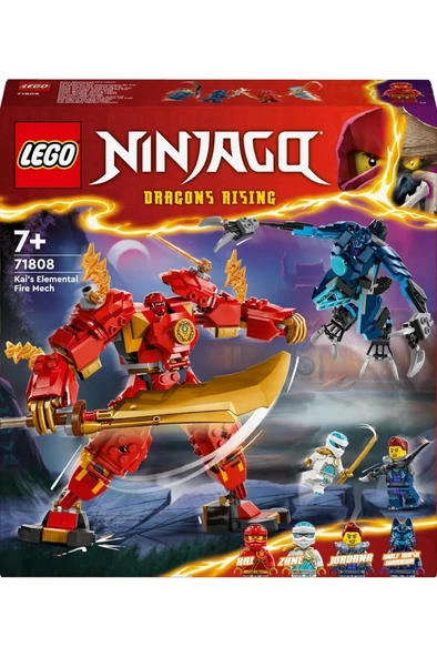 LEGO ® NINJAGO® Kai’nin Ateş Elementi Robotu Oyuncağı 71808 (322 Parça) ürün görseli 1