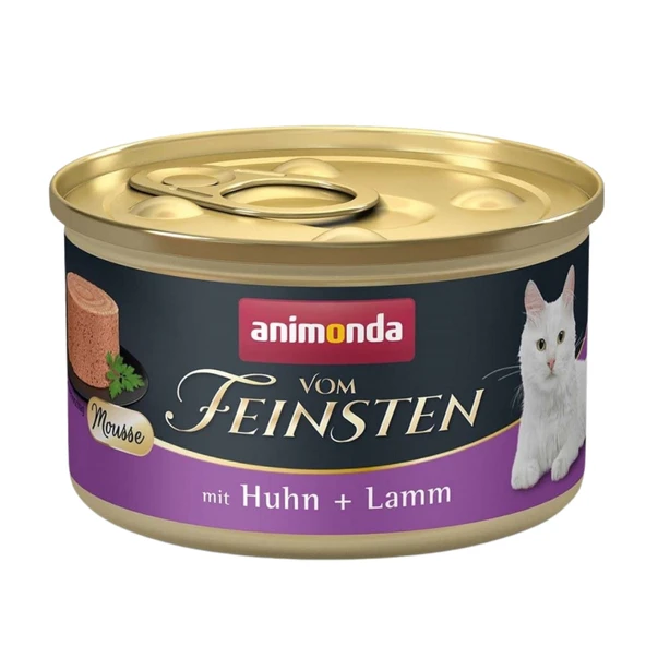 Vom Feinsten Tavuklu ve Kuzulu Yetişkin Kedi Konservesi 85 GR ürün görseli 1