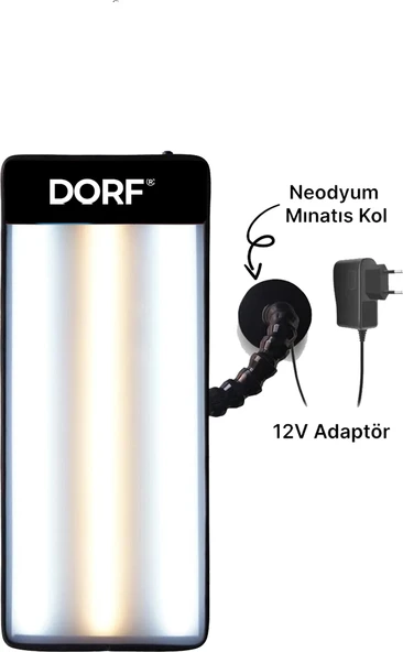 Dorf Pdr Boyasız Göçük Düzeltme Küçük Lamba Mıknatıslı 45X18 ürün görseli 1