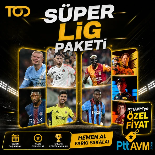 Tod 1 Yıllık Süper Lig Paketi (Web, Cep, Tablet, Smart TV, Apple TV 4K, Android TV) ürün görseli 1