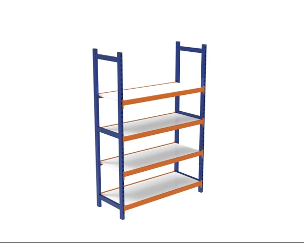 4 Katlı Ahşap Raflı İçten Oturmalı Hafif Rack - 3D Yazıcı Rafı, Depo Rafı  60x90 cm 150 cm ürün görseli 1