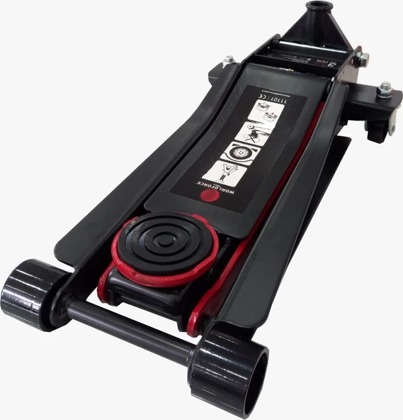 Worldforce 3 Ton F1 Düşük Profil Arabalı Garaj Kriko ürün görseli 1