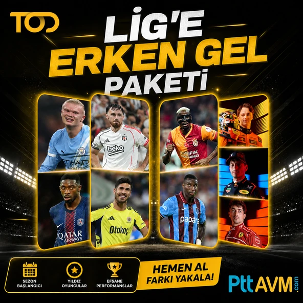 Tod 1 Yıllık Süper Lig Paketi (Web, Cep, Tablet, Smart TV, Apple TV 4K, Android TV) ürün görseli 1
