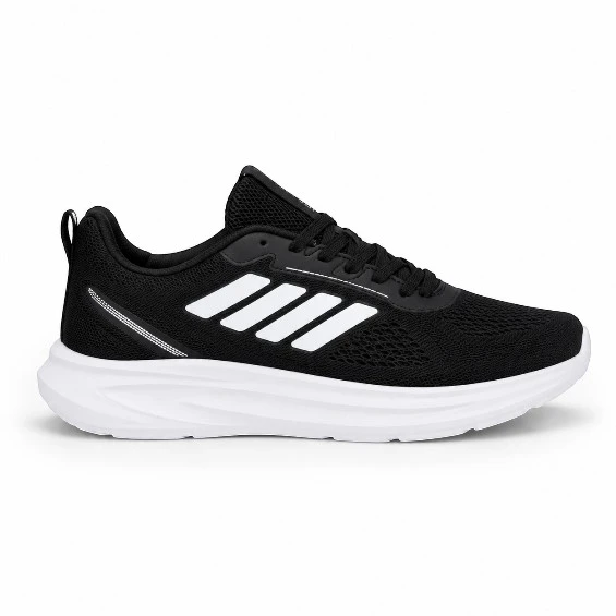 ERKEK SNEAKER AYAKKABI SİYAH 40-45 - Resim 3