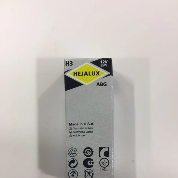 Hejalux H3 12V 55W Sis Ampülü ürün görseli 1