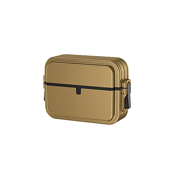 Apple Airpods 3 (3.nesil) 404 Kilitli Kılıf - Gold ürün görseli 1