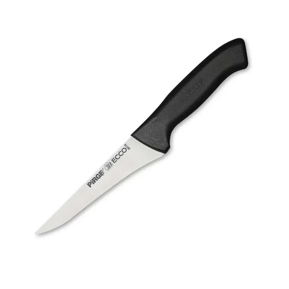 38118 Ecco Kasap Et, Kemik Sıyırma Bıçağı 14,5 Cm - Siyah ürün görseli 1