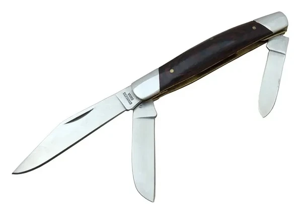 K-15 Falkon Üç Ağızlı / Üçlü Çakı 18 Cm - Ahşap Saplı, Manuel ürün görseli 1