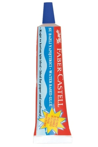 Faber Castell Faber Su Bazlı Sıvı Yapıştırıcı 19gr ürün görseli 1