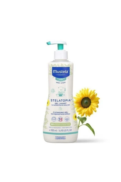 Mustela Stelatopia Cleansing Gel 500 ml ürün görseli 1