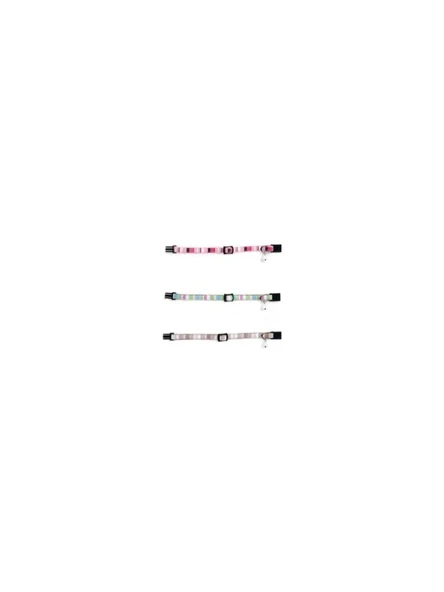 Beeztees Yavru Kedi Boyun Tasması, Zilli, Bej, 16-32cm ürün görseli 1