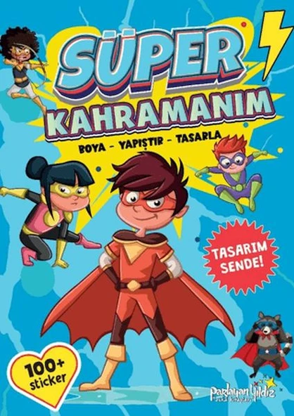 Süper Kahramanım Boya-Yapıştır-Tasarla ürün görseli 1
