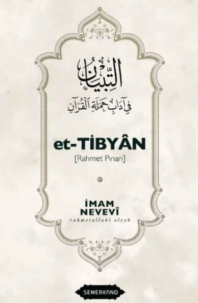 Et-Tibyan - Rahmet Pınarı ürün görseli 1