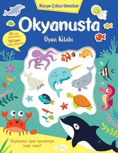 Keçe Çıkartmalar - Okyanusta Oyun Kitabı ürün görseli 1